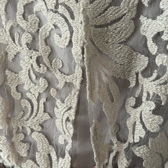 Tadashi Shoji Great Lace Blouson Dress - Size 4 - Picture 6 of 9